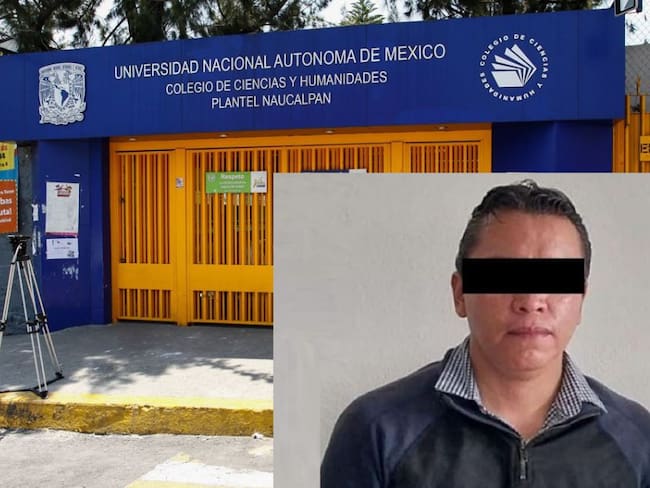 Detienen a maestro de CCH Naucalpan por presunta violación de una alumna