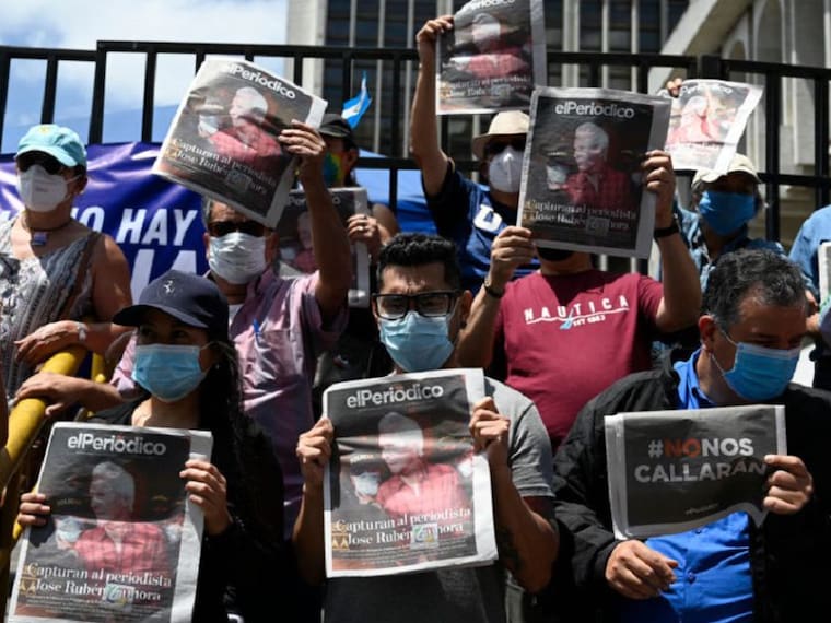 Represión a periodistas en Guatemala