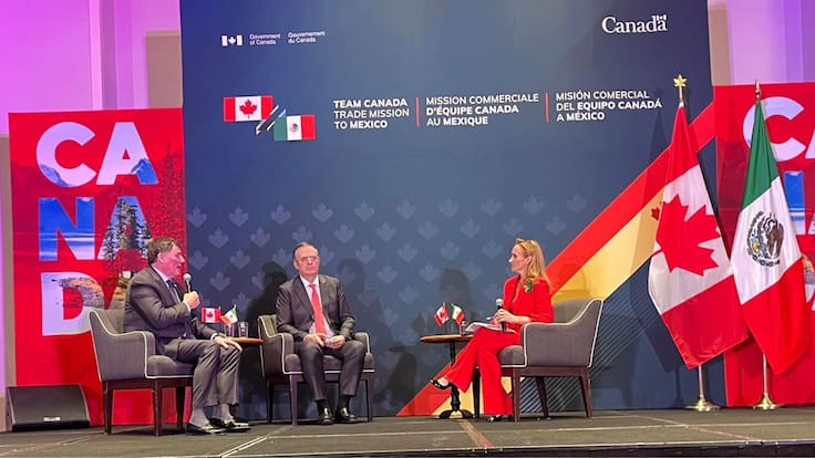 Secuestro de mineros no afectará inversiones ni revisión del T-MEC, afirma Ebrard ante empresarios canadienses