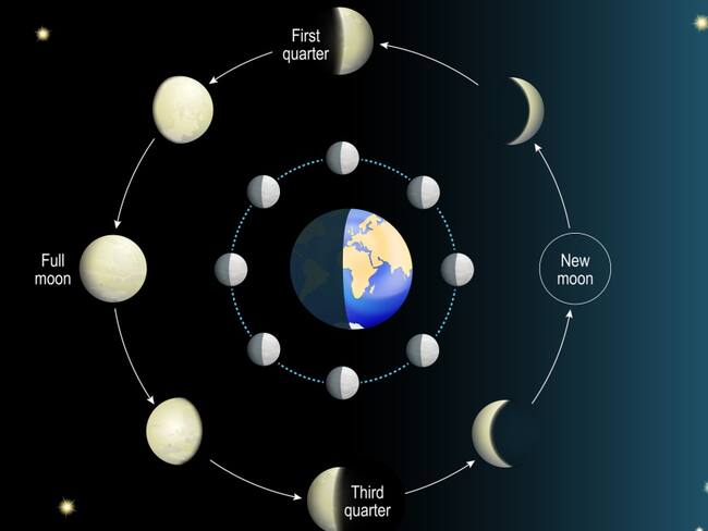 Calendario lunar octubre 2023: Fases lunares, eclipse solar y más eventos