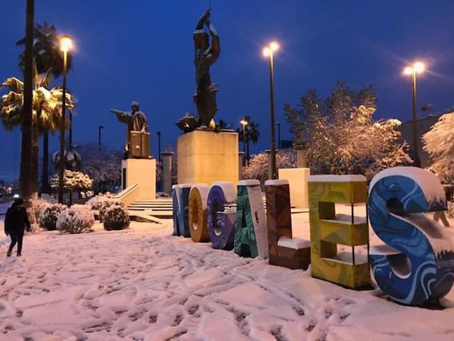 [Fotos] Tremenda nevada cae en Nogales y Sonora