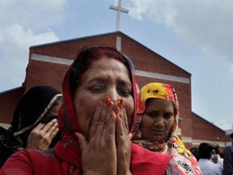 Se registra atentado múltiple en iglesias de Pakistán