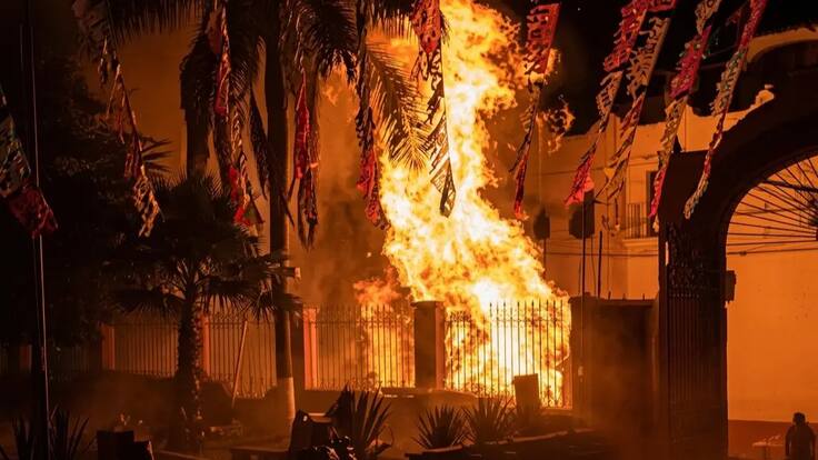 Explosión de tanques de gas por pirotecnia deja 13 heridos en fiestas patronales en Amatitán, Jalisco