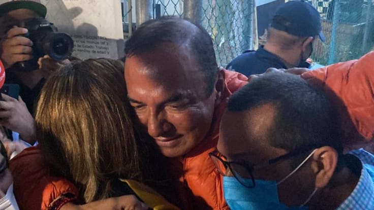José Manuel Del Río Virgen sale de prisión