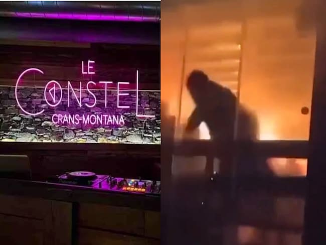 El momento exacto donde inició la tragedia de año nuevo en Suiza, según testigos| FOTO