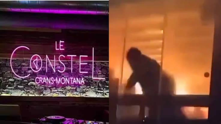 El momento exacto donde inició la tragedia de año nuevo en Suiza, según testigos| FOTO