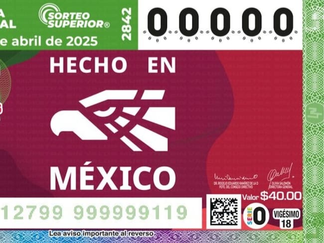 Invita Secretaría de Economía a celebrar lo Hecho en México comprando un “cachito de la lotería”
