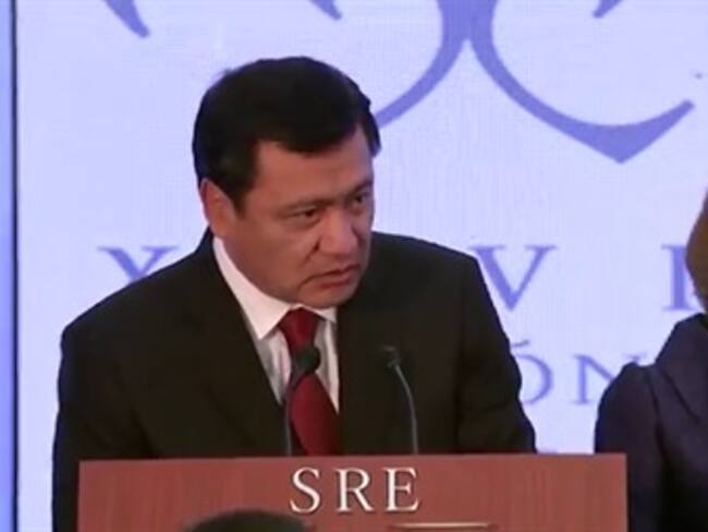 Miguel Ángel Osorio Chong anuncia oficialmente la captura del 'Chapo' Guzmán