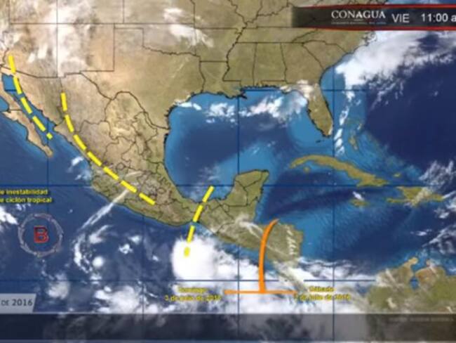 Pronóstico del Tiempo del 02 y 03 de julio