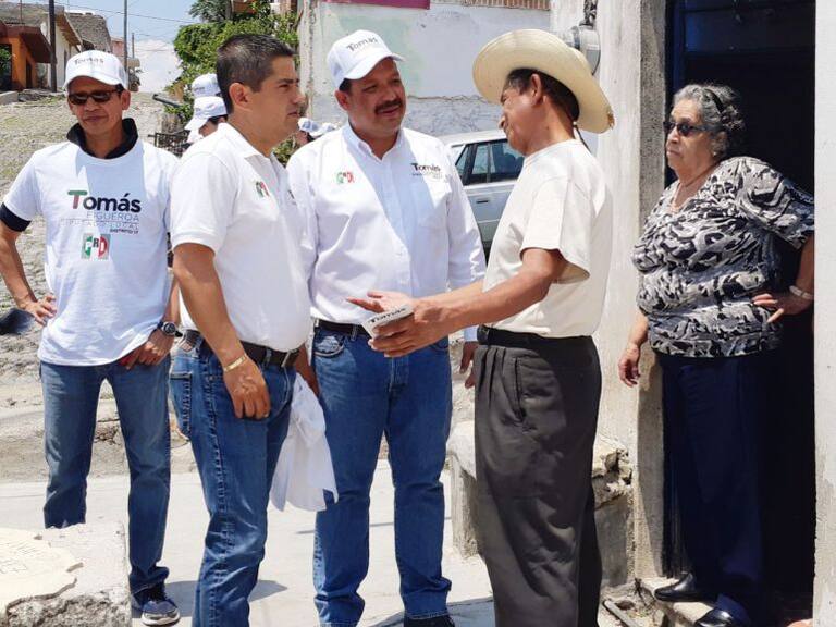 Tomas Padilla promete mejorar los servicios básicos en municipios del distrito 17