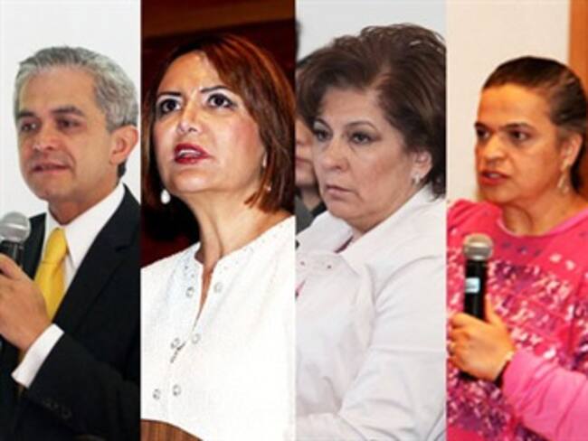 Expresan candidatos al GDF opiniones tras primer debate