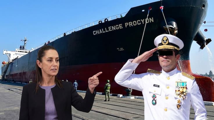 Sheinbaum respalda a la FGR en investigación contra marinos por huachicol fiscal