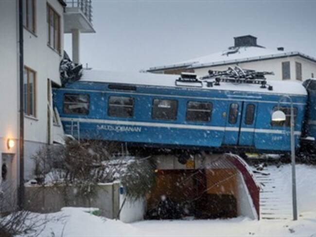 Robo de un tren en Estocolmo. Iván Perales, corresponsal desde Suecia. 16/01/13