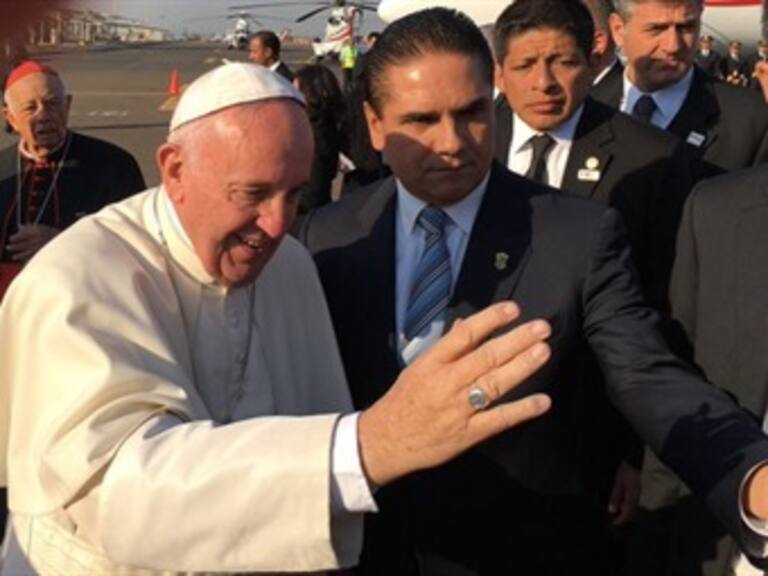 Llega el Papa a Michoacán