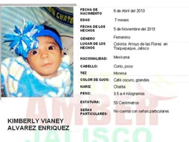 Localizan cadáver de bebé de 7 meses