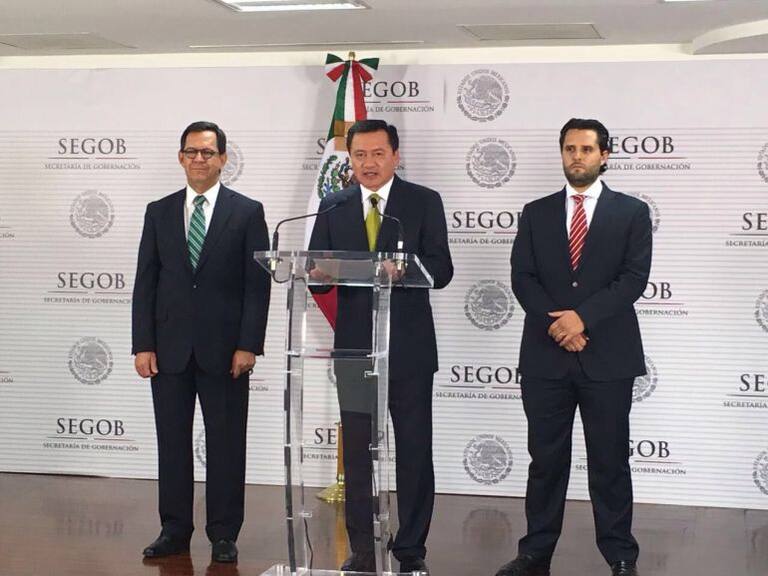 Mexicanos cuentan con el respaldo del gobierno mexicano: Osorio Chong