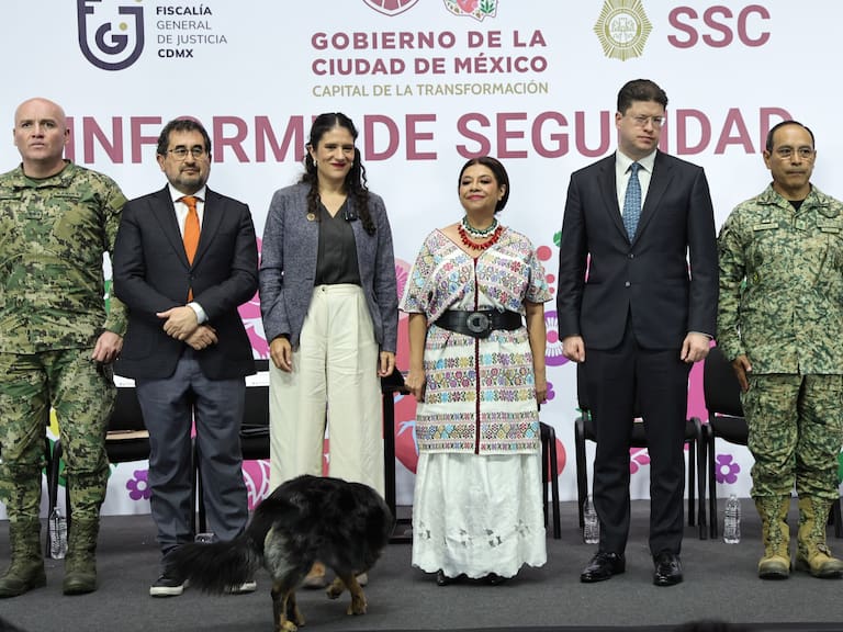 Clara Brugada, jefa de gobierno presentó el informe mensual sobre seguridad