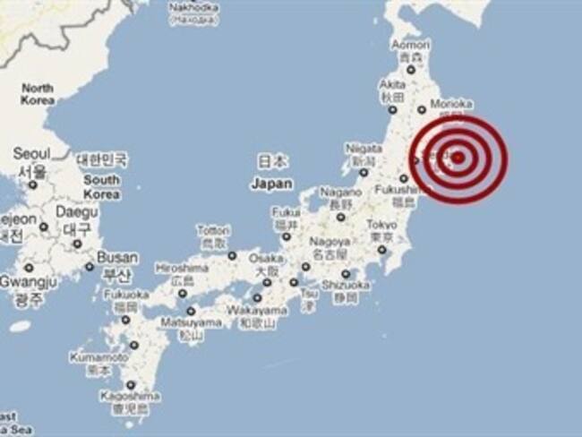 Registra oriente de Japón sismo de 6.2 grados Richter