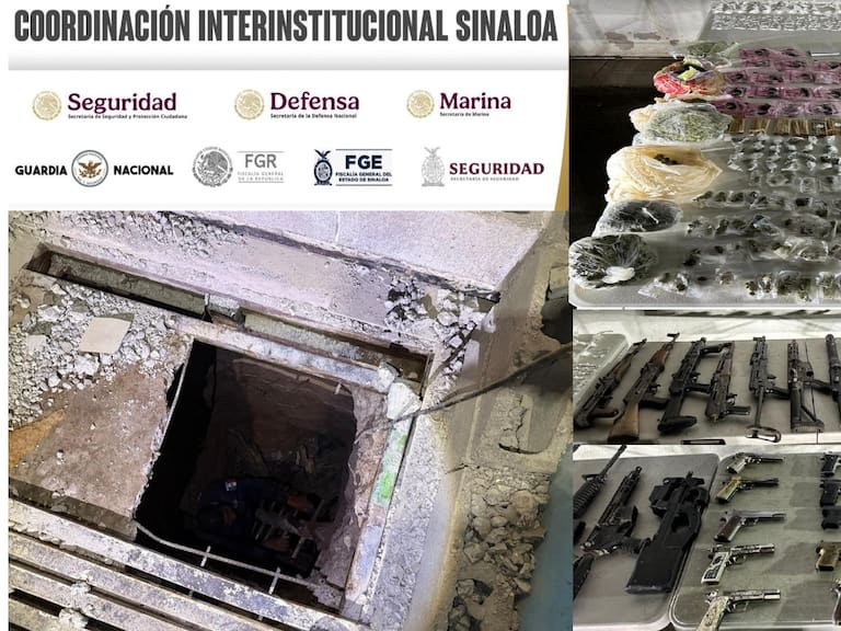 Un túnel y productos incautados fueron puestos a disposición del ministerio público, luego de la trifulca registrada al interior del Penal de Aguaruto.