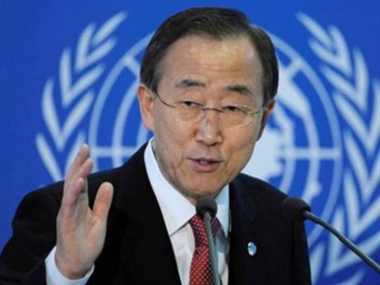Crisis siria tendrá repercusiones para el mundo: Ban Ki-moon