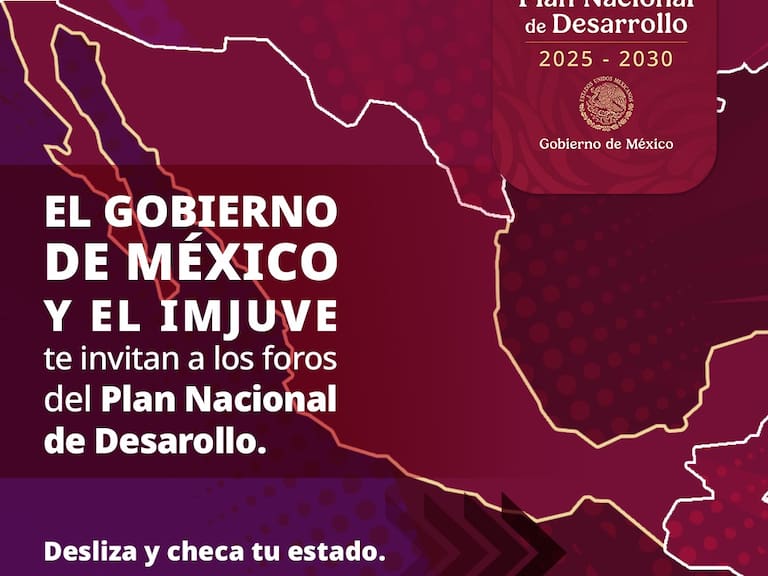 El IMJUVE coordina Foros de Juventudes para construir el PND 2025 - 2030