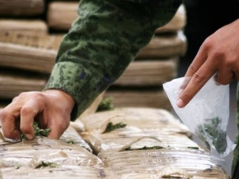 Decomisan 40 kilogramos de mariguana en Chimalhuacán