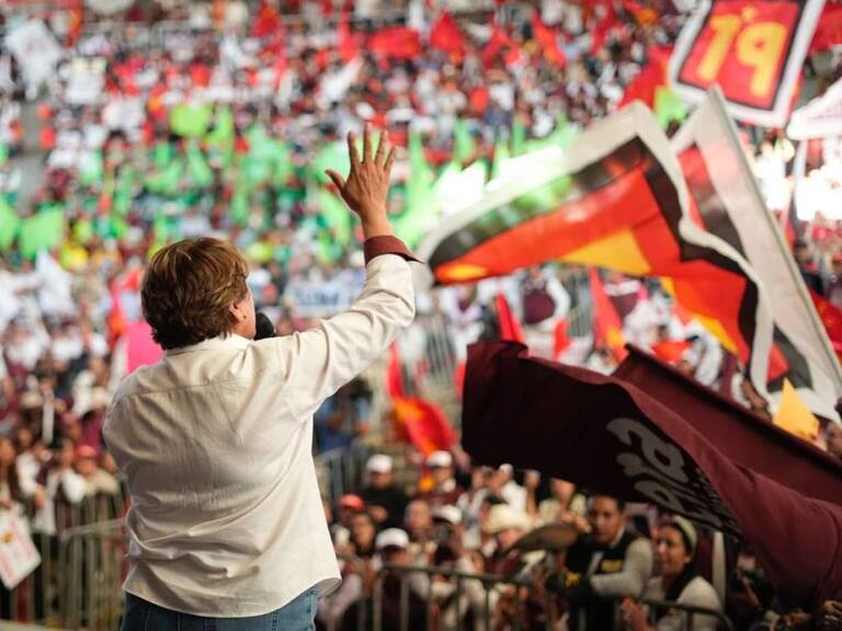 Recorre Delfina Gómez 56 municipios del Edomex en primera mitad de campaña