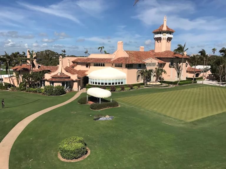 Mar-a-Lago, complejo ubicado en Palm Beach, Florida, del presidente Donald Trump.