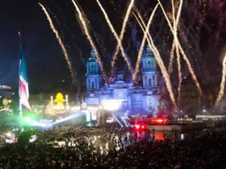 Todo listo en Palacio Nacional para Grito de Independencia