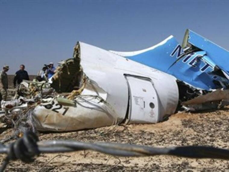 ¿Cuáles son los motivos por los que avión ruso se estrellara en Egipto?