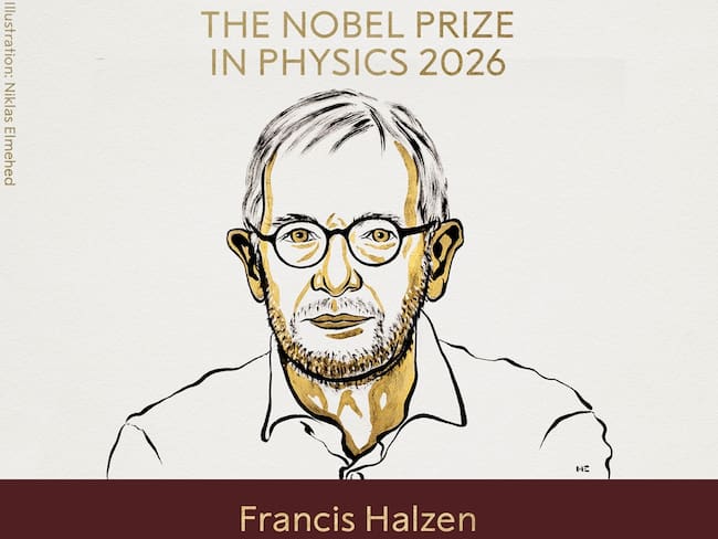 Premio Nobel de Física 2026 reconoce hallazgo sobre neutrinos de alta energía