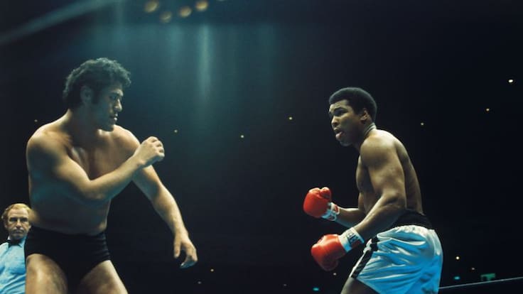 La pelea entre Muhammad Ali y un luchador japonés