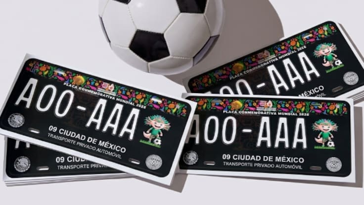 Placas del Mundial 2026 CDMX: Así es el trámite en línea para autos foráneos y esto cuestan