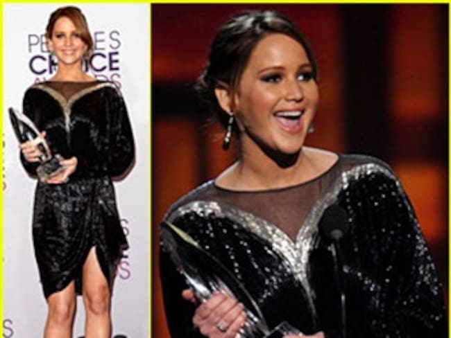 Triunfan Jennifer Lawrence y Juegos del Hambre en los People’s Choice Awards