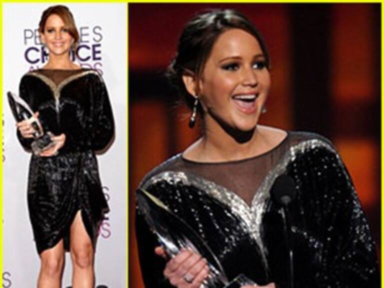 Triunfan Jennifer Lawrence y Juegos del Hambre en los People’s Choice Awards