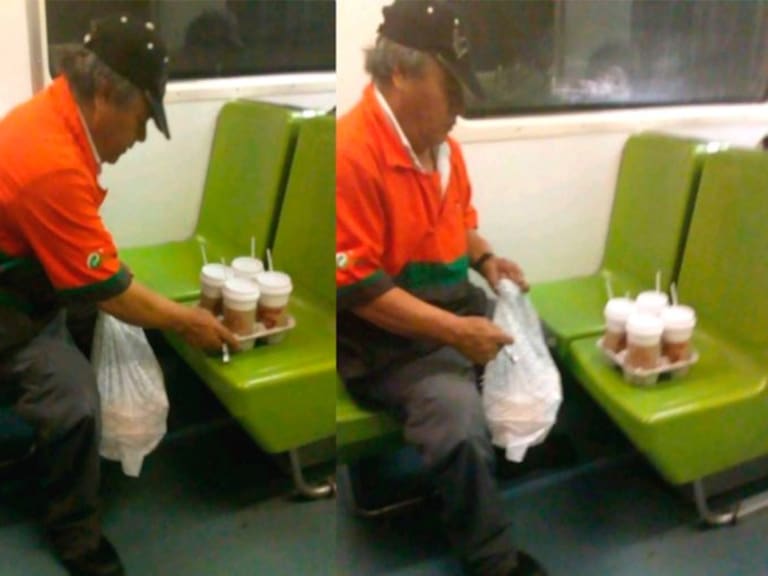Amenzan a joven que difundió las fotos del trabajador del Metro