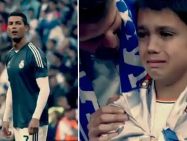¿Qué hizo Cristiano tras darle un pelotazo a este niño?
