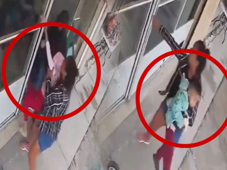 Sustracción de dos niños en Ixtlahuaca; varias personas se los llevaron a la fuerza VIDEO
