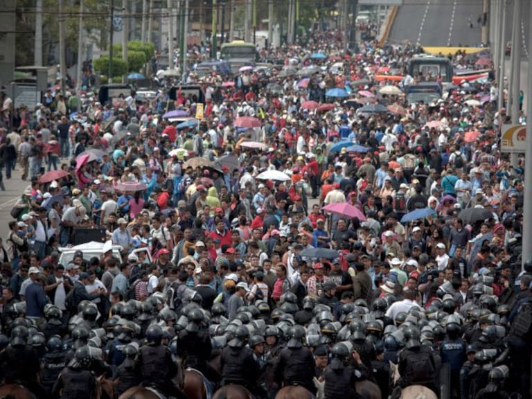 Refuerzan vigilancia para evitar bloqueos de la #CNTE en la #CDMX