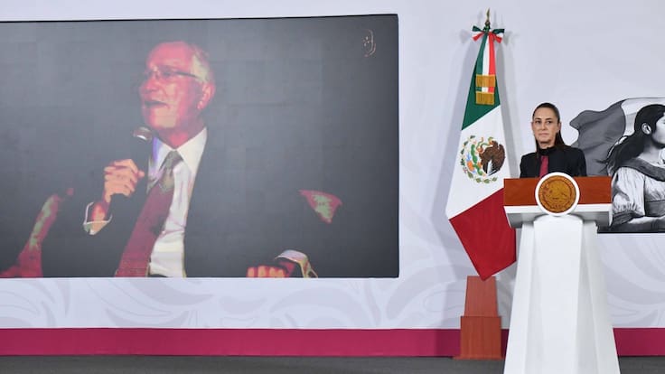 Vincula Sheinbaum a Salinas Pliego con manifestaciones violentas… “los extremos se juntan”