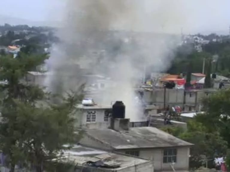 Se registra explosión en polvorín de Tultepec