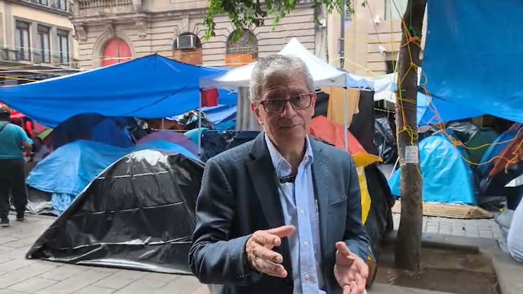 Comerciantes del Centro Histórico exigen solución por plantón de la CNTE