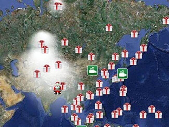 Con esta app no le pierdas la pista a Santa en Navidad
