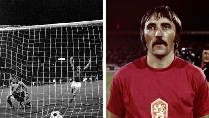 Se cumplen 40 años del primer penalti cobrado a lo "Panenka"