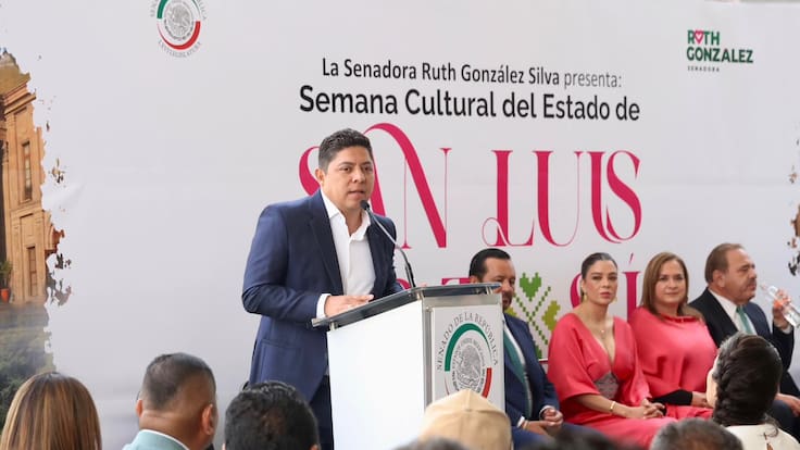 Gobernador de SLP defiende eventual candidatura de su esposa para relevarlo