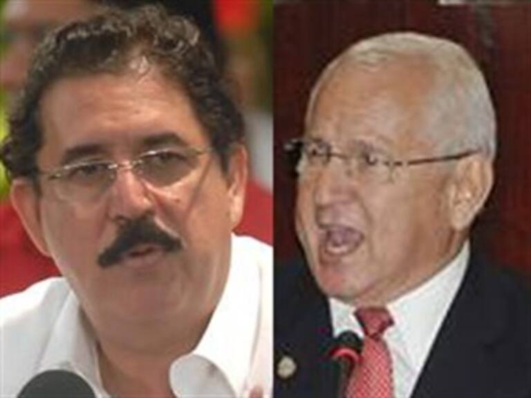 Zelaya pone en peligro a hondureños: Micheletti