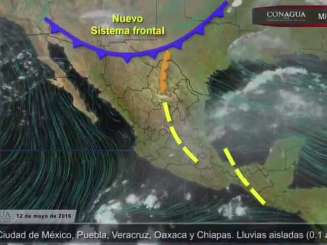 Pronóstico del Tiempo del 12 de mayo