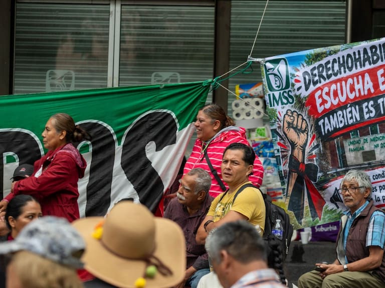 Mx - Marcha de trabajadores del IMSS 2026, exigencias