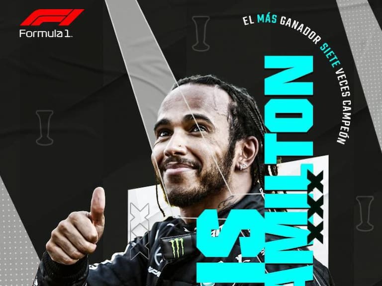 Lewis Hamilton llegó a 7 campeonatos mundiales