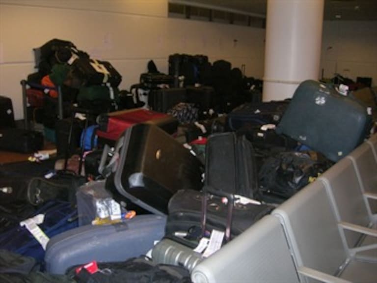 Cuando se 'pierden' cosas de tu maleta en el aeropuerto